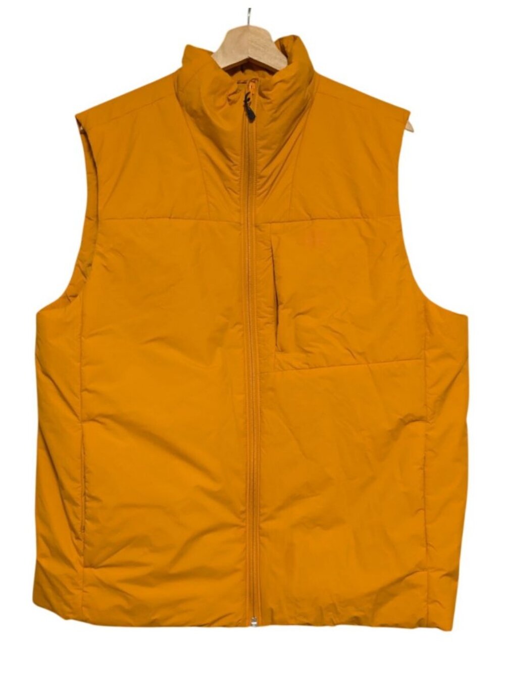 Alaskan Hard Gear Duluth Trading Men's M Orange Thermore Puffer Vest Gorpcore
